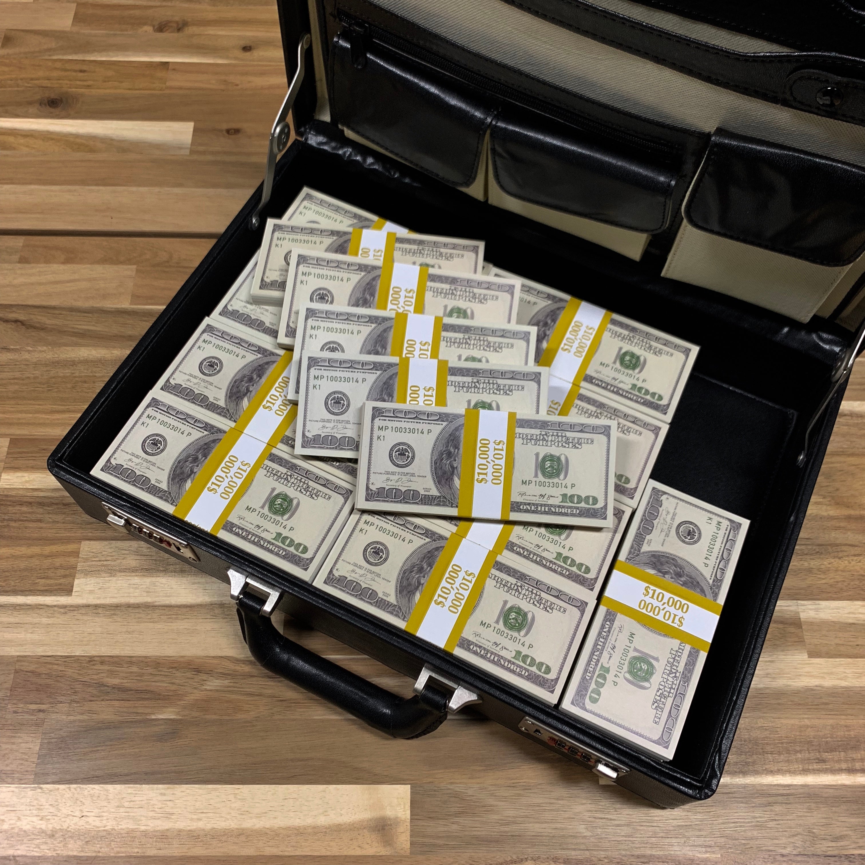 $500,000 BLANK FILLER 2000 Series Stacks & Briefcase