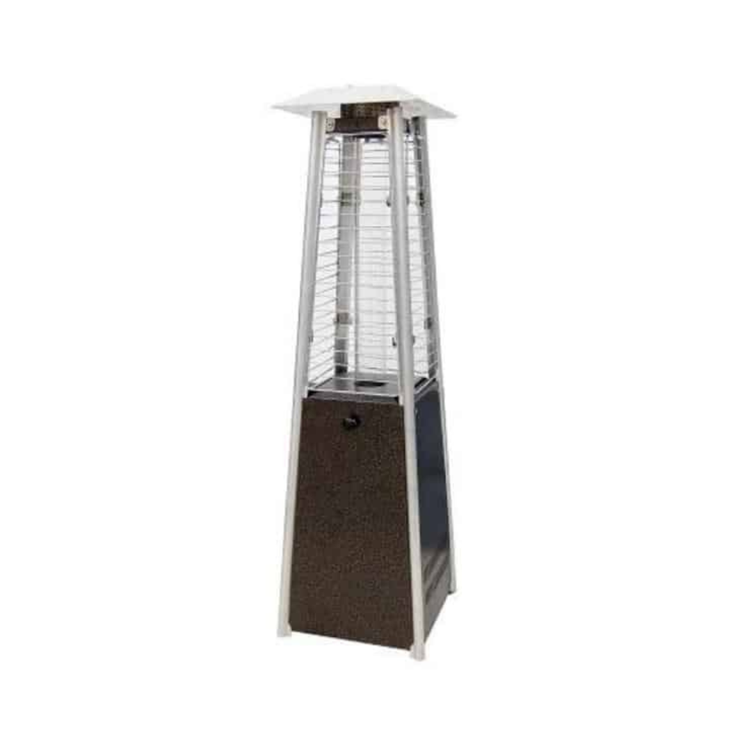 SUNHEAT Contemporary Tabletop Patio Heater with Decorative Variable Flame