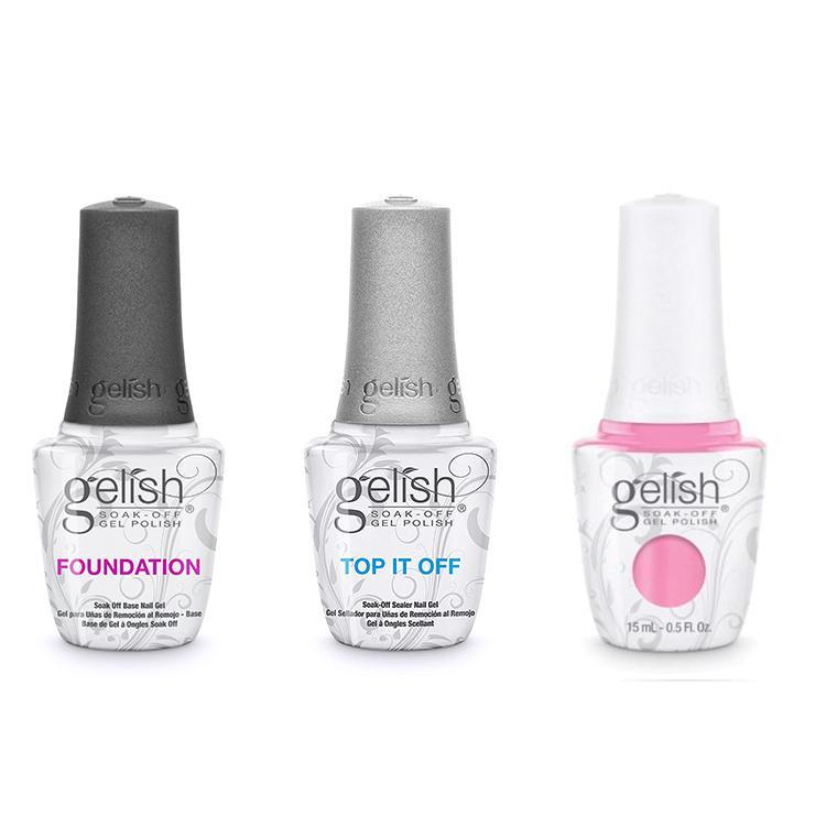 Harmony Gelish Combo - Base, Top & Go Girl