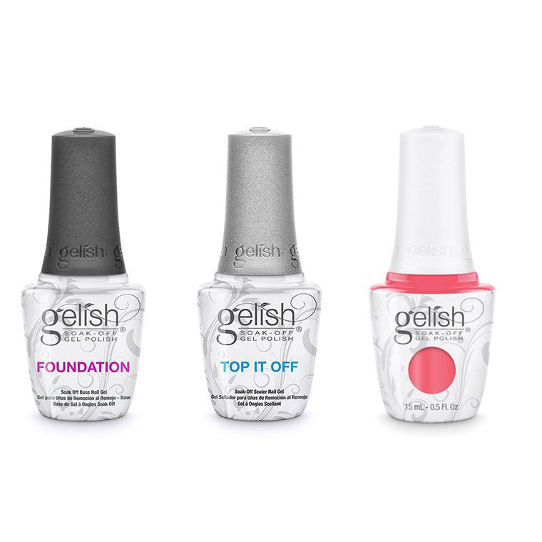 Harmony Gelish Combo - Base, Top & Brights Have More Fun