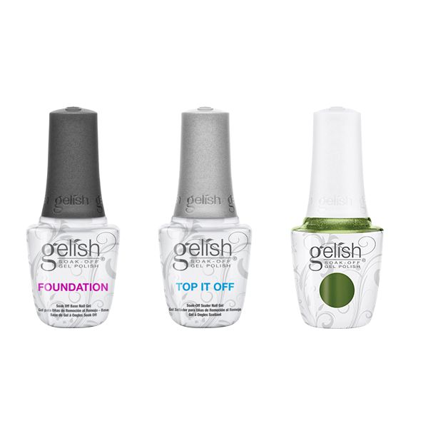 Harmony Gelish Combo - Base, Top & Bad To The Bow