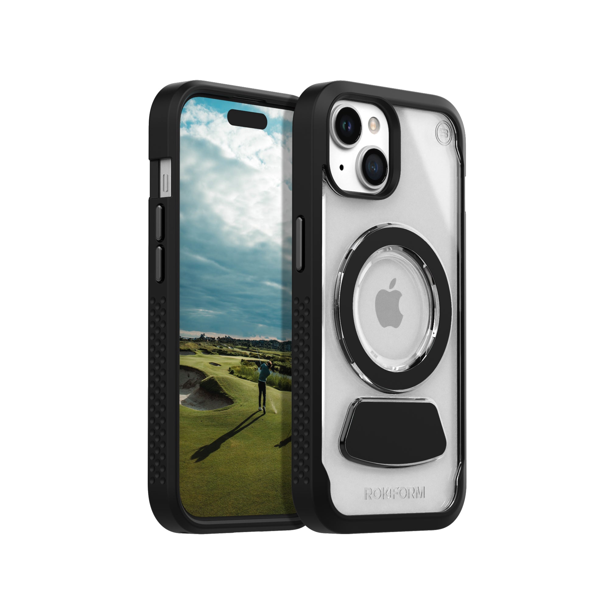 iPhone 15 Eagle 3 Magnetic Golf Clear Phone Case