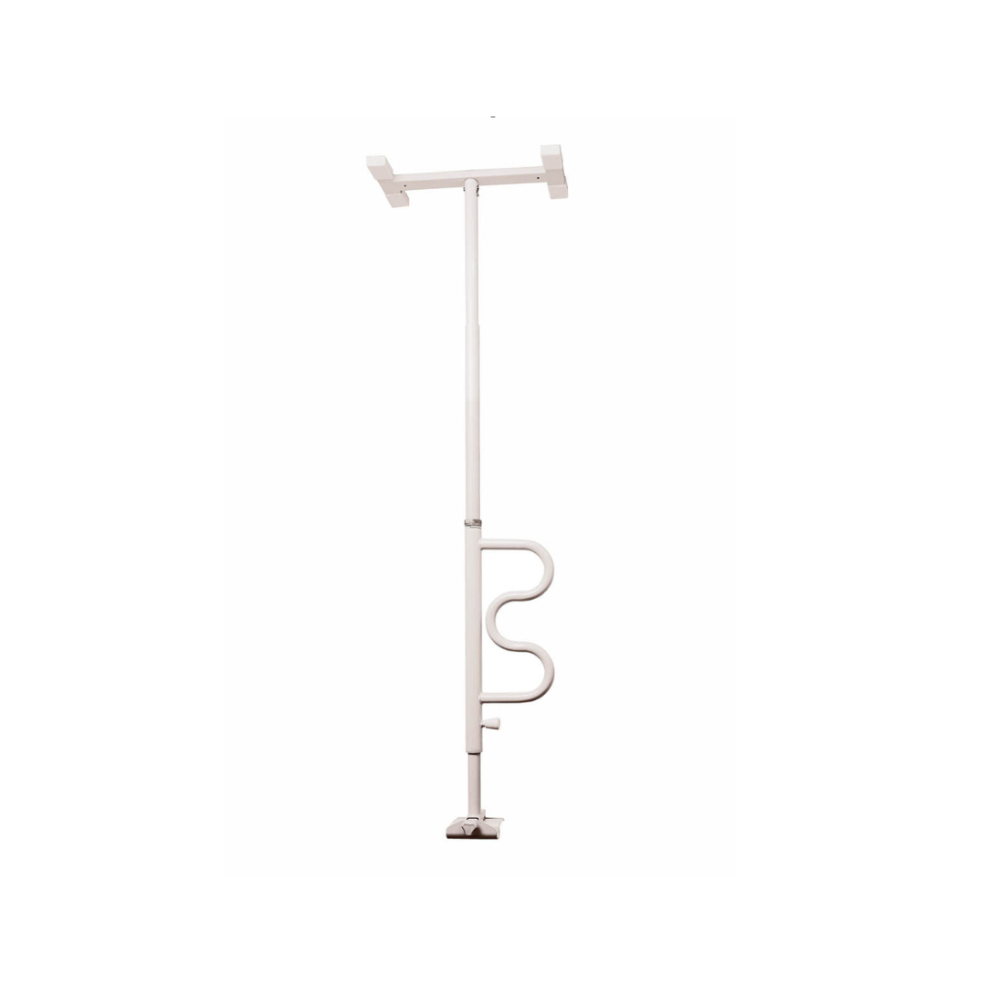 Stander Bathtub Security Pole and Curve Grab Bar - Attaches to Your Tub